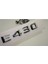 Benz E430 Bagaj Krom Metal 3m 3D Yazı Logo Uyumlu 1