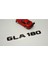 Gla 180 Uyumlu Bagaj Parlak Siyah Abs 3m 3D Yazı Logo 2