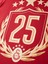 Lisanslı 2025 Şampiyonluk Kırmızı Özel Yetişkin T-Shirt 3