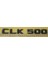 Mercedes Uyumlu Yazı Clk 500 Siyah 1