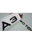 Audi A3 40 Tdi Parlak Siyah Abs 3m 3D Bagaj Yazı Logo 1