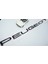 Peugeot Bagaj Siyah Abs Logo Amblem Rifter Ile Uyumlu 1
