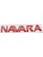 Nissan Uyumlu Navara Yazı Kırmızı 3.5*28 cm 1