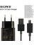 Sony Z2-Z3-Z5-E4-C5 Hızlı Şarj Aleti Cihazı ve USB Kablosu Senalstore Açık 1