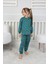 Yılbaşı Temalı Baston Şeker Desenli %100 Pamuk Unisex Pijama Takımı 2