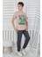 Explore Create Desenli Erkek Çocuk Süprem Kısa Kollu Pijama Takımı 2