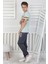 Explore Create Desenli Erkek Çocuk Süprem Kısa Kollu Pijama Takımı 4