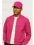 Unisex Yıkamalı Eskitme Pembe Kep Şapka 1