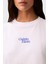 Logolu % 100 Pamuk Regular Fit Bisiklet Yaka T Shirt LV047B851GYAA Bayan T Shirt LV047B851G Yaa 4