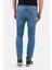 Stretch Denım Mavi Erkek Jean 4