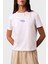 Logolu % 100 Pamuk Regular Fit Bisiklet Yaka T Shirt LV047B851GYAA Bayan T Shirt LV047B851G Yaa 1