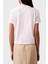 Logolu % 100 Pamuk Regular Fit Bisiklet Yaka T Shirt LV047B851GYAA Bayan T Shirt LV047B851G Yaa 3