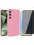 Samsung Galaxy A36 Kılıf Zore Mara Lansman Kapak + Hayalet Cam Ekran Koruyucu 1