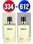 334 Kadın Parfüm Floral 50 ml Edp + Bargello 612 Erkek Parfüm Woody 50 ml Edp 1