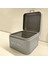 Home Biscutis Galvaniz Metal Saklama Kutusu - Gri 2
