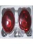 2 Adet Oben Yuvarlak Krom Stop Lambası H3 Ampullü RY711463 1