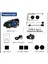 Q28 2x 2 Eşleşmeli Motosiklet Kask Bluetooth Kulaklık 1080P Kamera Su Geçirmez Intercom 3