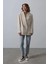 Oversize Blazer Ceket - Natür 2