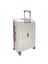 Bavul Büyük ve Orta 2li Set Kırılmaz Silikon Valiz V305 Kemik/mürdüm 4