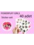 Powerpuff Girls Sticker Seti - Sevimli Sticker 1