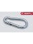 Yaylı Karabina, Çengel, Kanca 12MM - 10 Adet 1