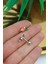 316 Cerrahi Çelik Kırmızı Taş Çilek Piercing TRPIERCING0131 1
