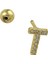 Gold Harf Piercing - T Harfpiercing 5