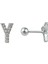 Gümüş Renk Harf Piercing - Y Harfpiercing 1
