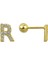 Gold Harf Piercing - R Harfpiercing 1