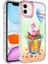 iPhone 11 Uyumlu Kamera Korumalı Renkli Desenli Sert Silikon Hgea Korn KAPAK-NO15 1