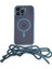 Iphone 14 Pro Max Kılıf Divo Lazer Askılı Magsafe Kapak - Sierra Blue Bstmy 1