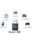 USB Wifi+Bluetooth Adaptör, Bluetooth 4.2 150MBPS Wifi Dongle Ağ Kartı, Wifi ve Bluetooth Alıcı Verici 2