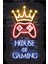 House Of Gaming Gamer Pc Mobil Konsol Oyunu Ev Dekorasyon Tablo Retro Ahşap Poster 1