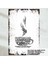 Cappuccino Kahve Keyfi Ev Mutfak Kafe Dekorasyon Tablo Retro Ahşap Poster 1