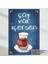 Çay Var Içersen Ev Mutfak Kafe Dekorasyon Tablo Retro Ahşap Poster 1