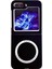 Samsung Galaxy Z Flip 5 Kılıf Mata Fold Kapak - Siyah Bstmy 1