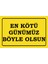 En Kötü Günümüz Böyle Olsun Komik Sözler Duvar Yazıları Ev Dekorasyon Tablo Retro Ahşap Poster 1