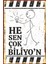 He Sen Çok Biliyorsun Komik Espirili Duvar Yazıları Retro Ahşap Poster 1