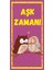 Aşk Zamanı Sevgili Romantik Baykuşlar Ev Dekorasyon Tablo Mini Retro Ahşap Poster 1