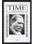 Time Dergisi Atatürk Kapağı Retro Ahşap Poster-2 1