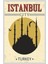 Türkiye Istanbul Retro Vintage Ahşap Poster 1
