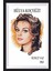 Hülya Koçyiğit Susuz Yaz Yeşilçam Çerçeve Görünümlü Retro Ahşap Poster 1