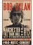 Bob Dylan Rock Müzik Konser Afişi Ev Dekorayon Tablo Retro Ahşap Poster 1