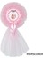 - Yuvarlak Çerçeve Bebek Kapı Süsü Pembe 100 cm Bstmy 1