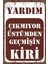 Çıkmıyor Üstümden Geçmişin Kiri Uyarı Levhası Komik Sözler Tablo Retro Ahşap Poster 1