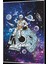 Uzayda Hayat Var Eğlenceli Astronot-15 Retro Ahşap Poster 1