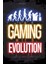 Gaming Evolution Gamer Oyuncu Pc Mobil Konsol Oyun Ev Dekorasyon Tablo Retro Ahşap Poster 1