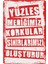 Yüzleşmediğimiz Korkular Sınırlarımızı Oluşturur Retro Vintage Ahşap Poster 1