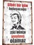 Elbet Bir Gün Buluşacağız Zeki Müren Yanılmış Olamaz Komik Sözler Duvar Yazıları Retro Ahşap Poster 1