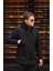 Alaska Slim Fit Soğuğa ve Suya Dayanıklı Oxford Kumaş Kapüşonlu Kısa Parka Kaban --Siyah-- 2